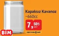 PAŞABAHÇE KAPAKSIZ KAVANOZ